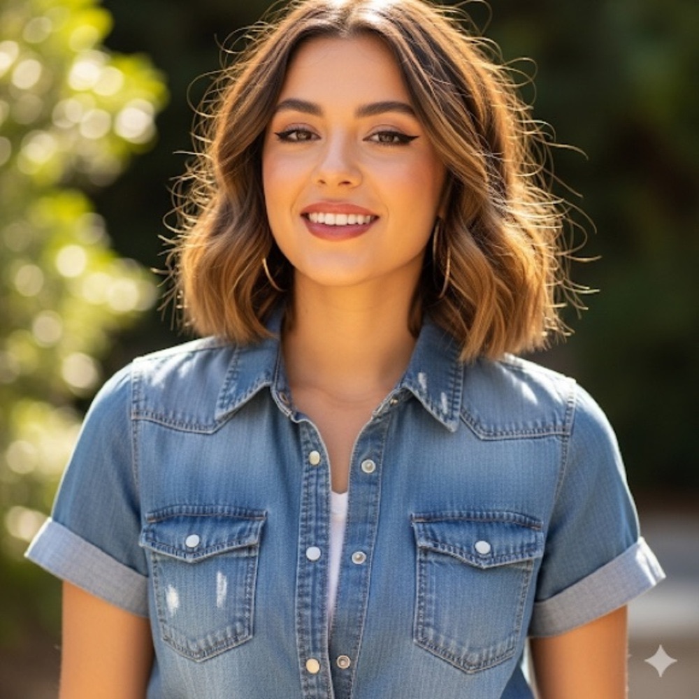 Vintage Jean Shirt
